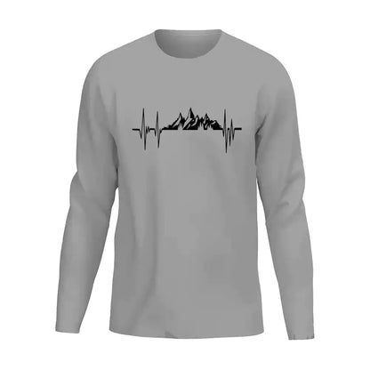Mountains Heartbeats Long Sleeve Shirt