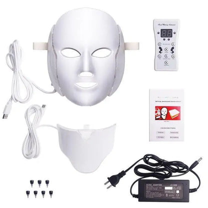 Professional 7-Color LED Light Skin Rejuvenation Mask