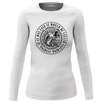 Catching Fishing' Women Long Sleeve Shirt