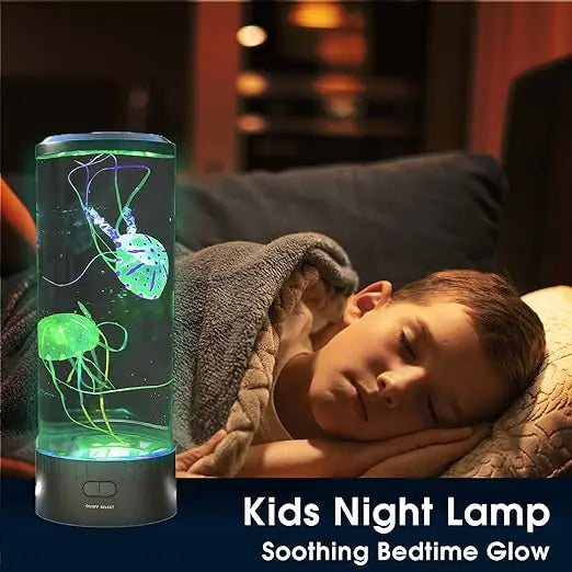 Electric Jellyfish Lava Lamp