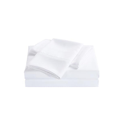 Casa Decor 2000 Bamboo Cooling Sheet Set Ultra Soft Bedding White