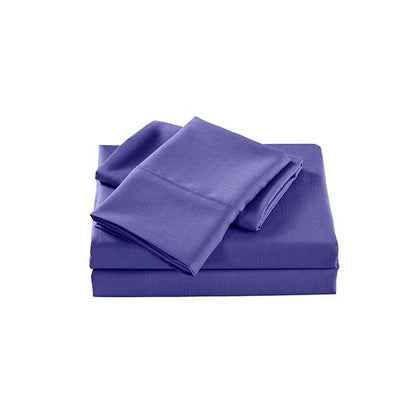 Casa Decor 2000 Tc Bamboo Cooling Sheet Set Soft Bedding Royal Blue