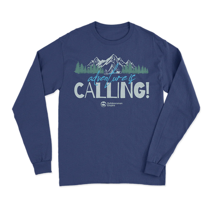 Adventure Camping Men Long Sleeve Shirt