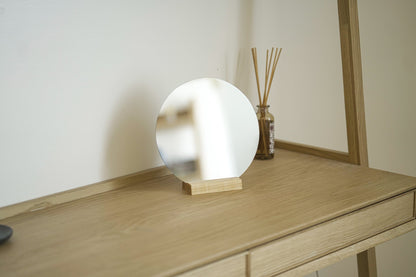 Hardwood Vanity Make Up Mirror