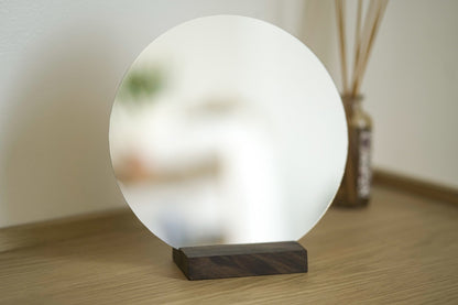 Hardwood Vanity Make Up Mirror