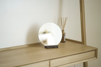 Hardwood Vanity Make Up Mirror