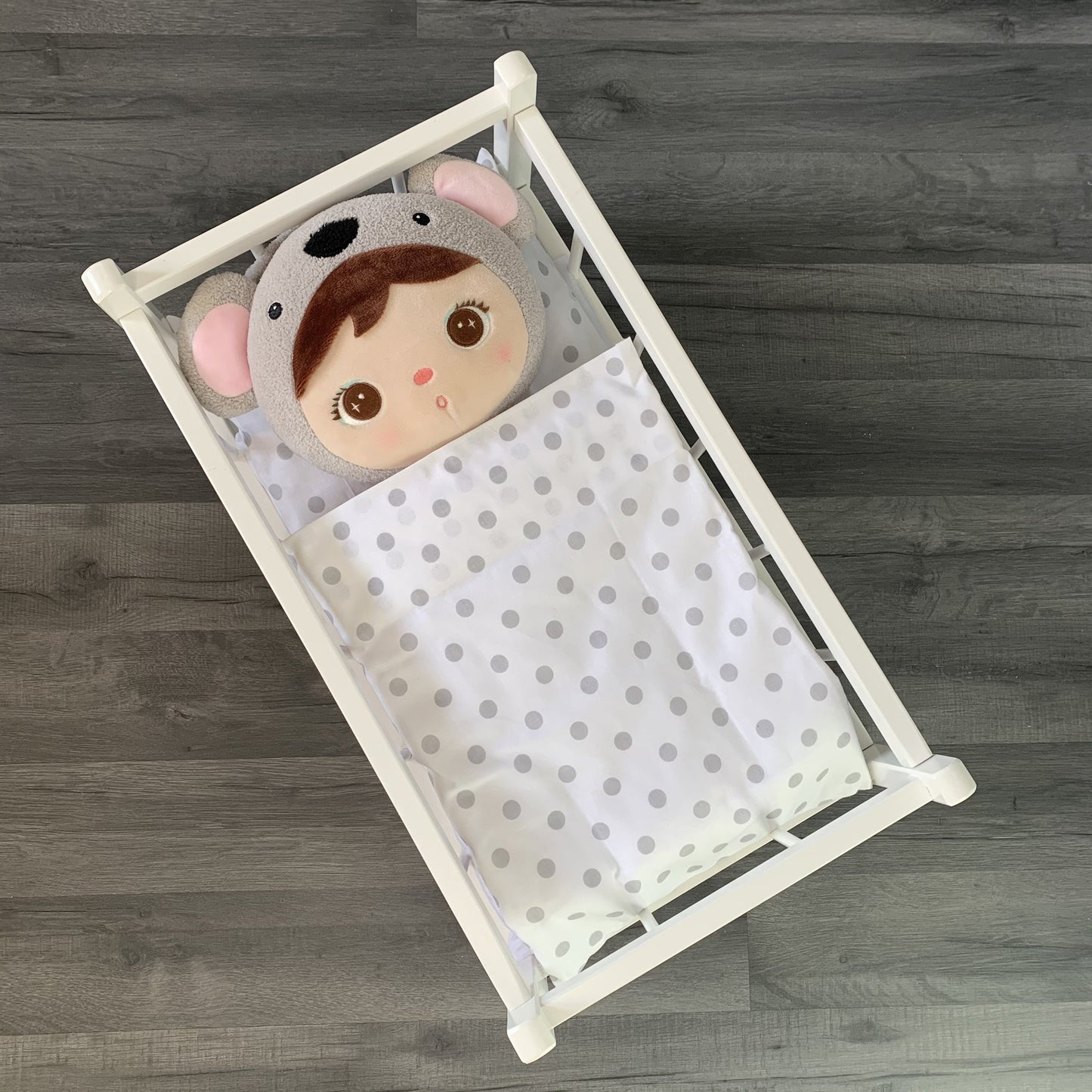 Dolls Pram or Cradle Bedding Set