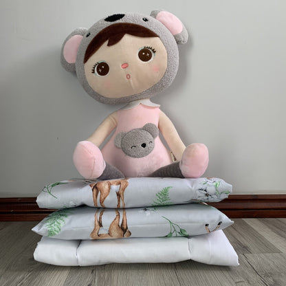 Dolls Pram or Cradle Bedding Set