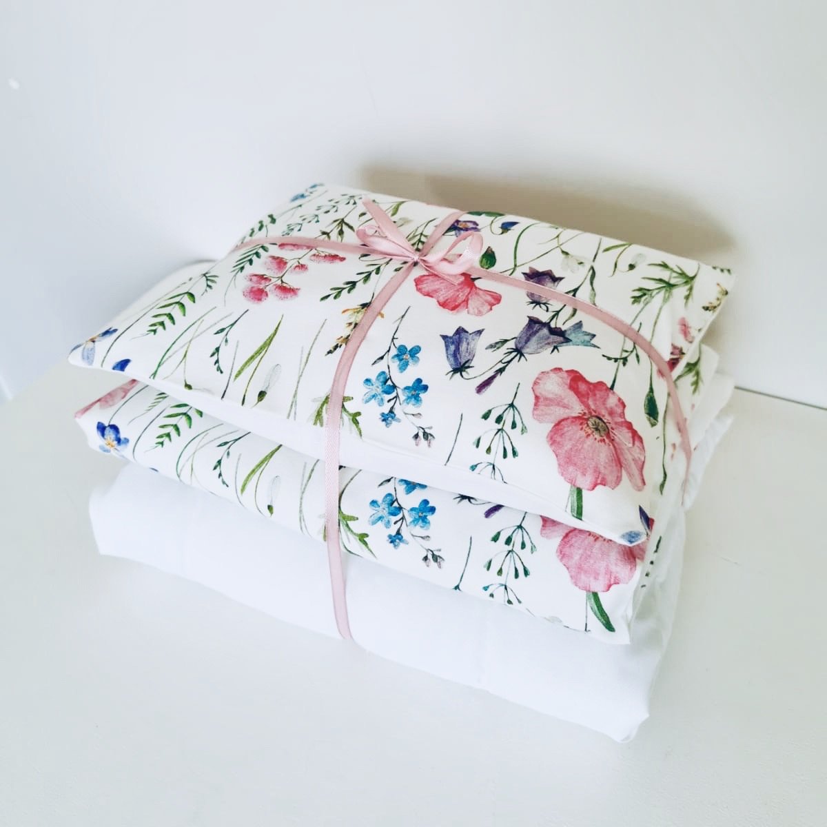 Dolls Pram or Cradle Bedding Set