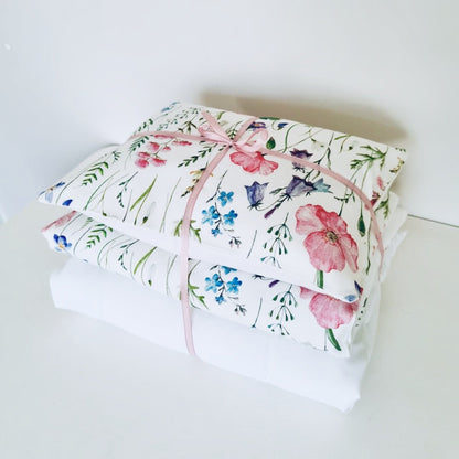 Dolls Pram or Cradle Bedding Set