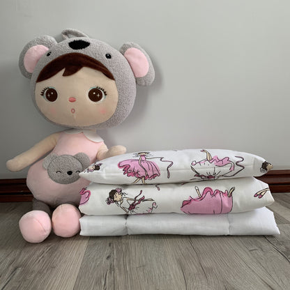Dolls Pram or Cradle Bedding Set