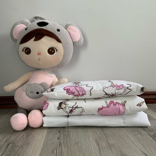 Dolls Pram or Cradle Bedding Set