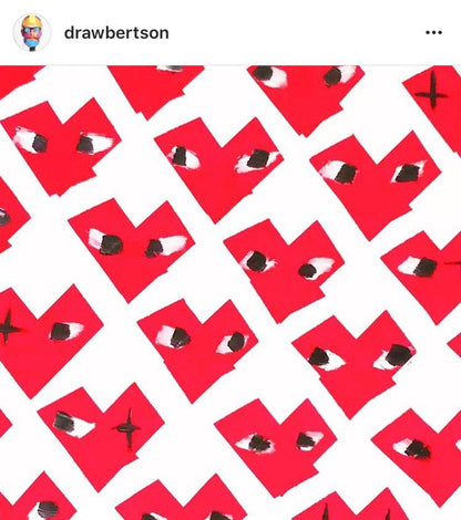 Kids T-shirt - I Heart - mi cielo x Donald Robertson - Black