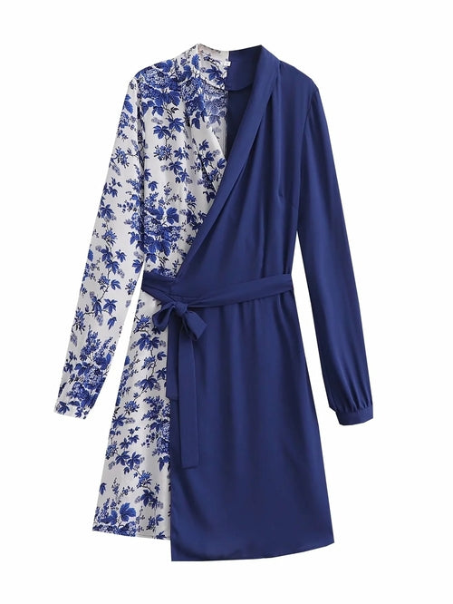 High Fashion Belt Autumn Winter Shirt Dresses