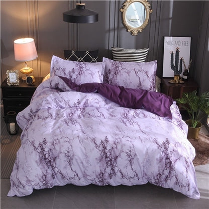 FAMIFUN Marble Pattern Bedding Sets Duvet Cover