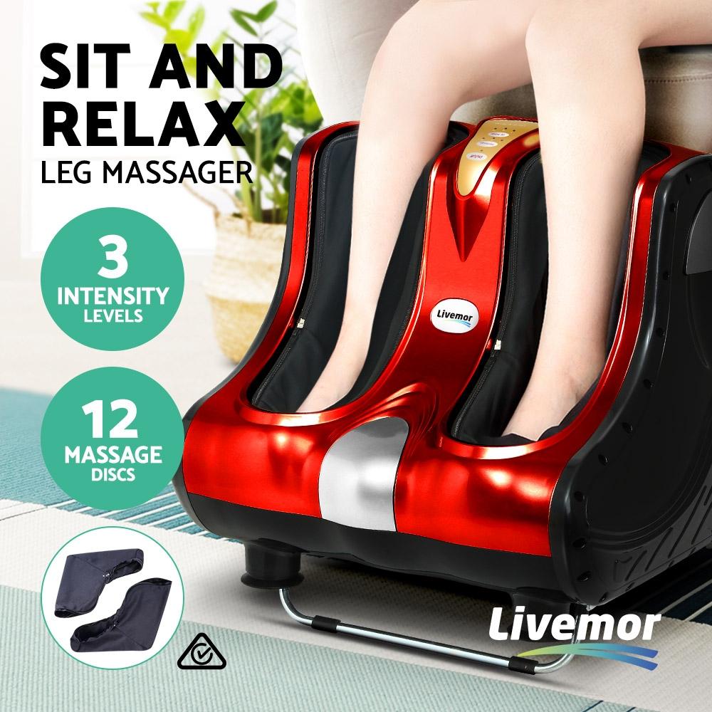 Livemor Foot Massager Shiatsu Ankle Calf Leg Massagers Circulation