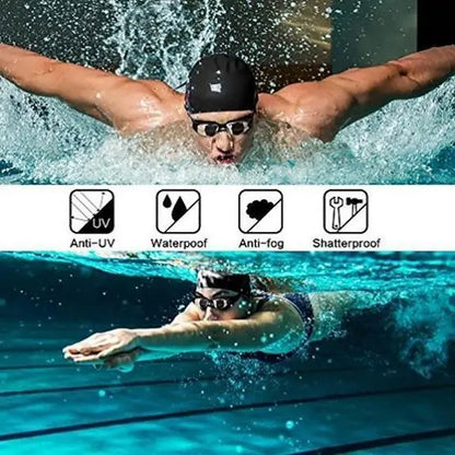 HD Anti - Fog Swim Goggles