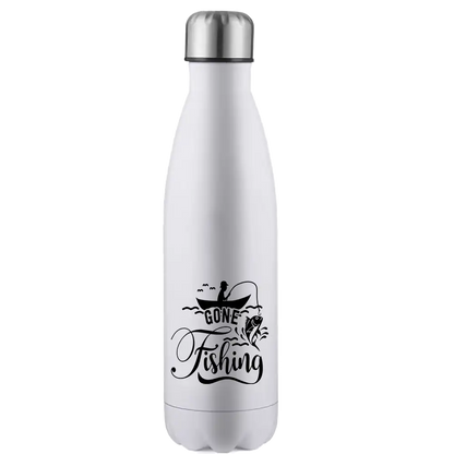 Gone Fishing 17oz Stainless Water Bottle