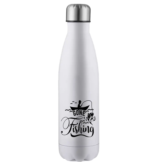 Gone Fishing 17oz Stainless Water Bottle