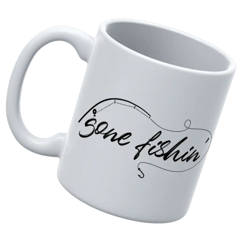 Gone Fishing v2 11oz Mug