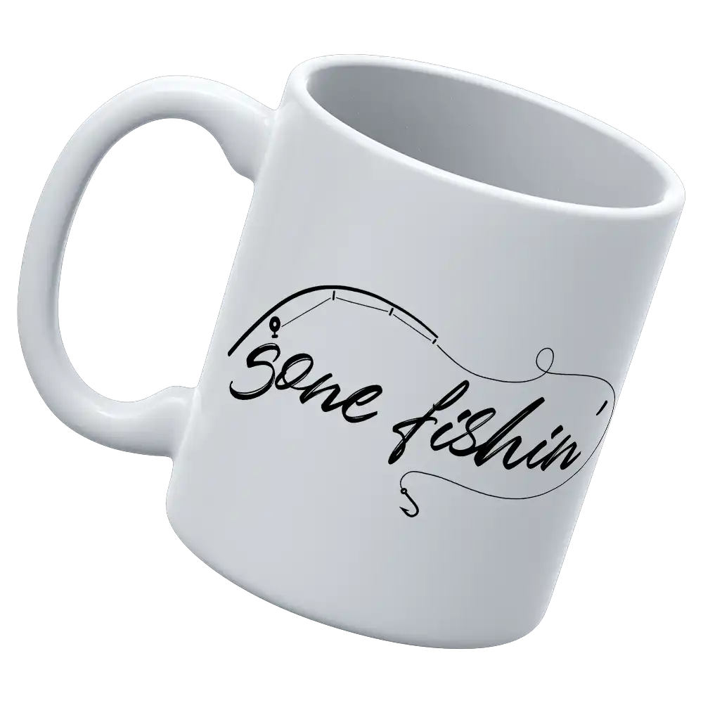 Gone Fishing v2 11oz Mug