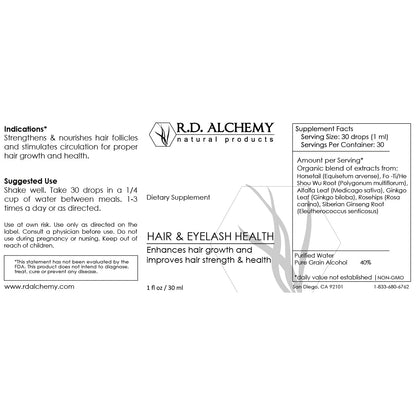 Hair Health & Eye Lash Extract