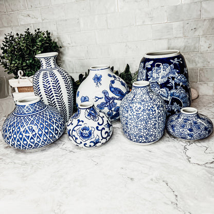 Samira Blue Vases