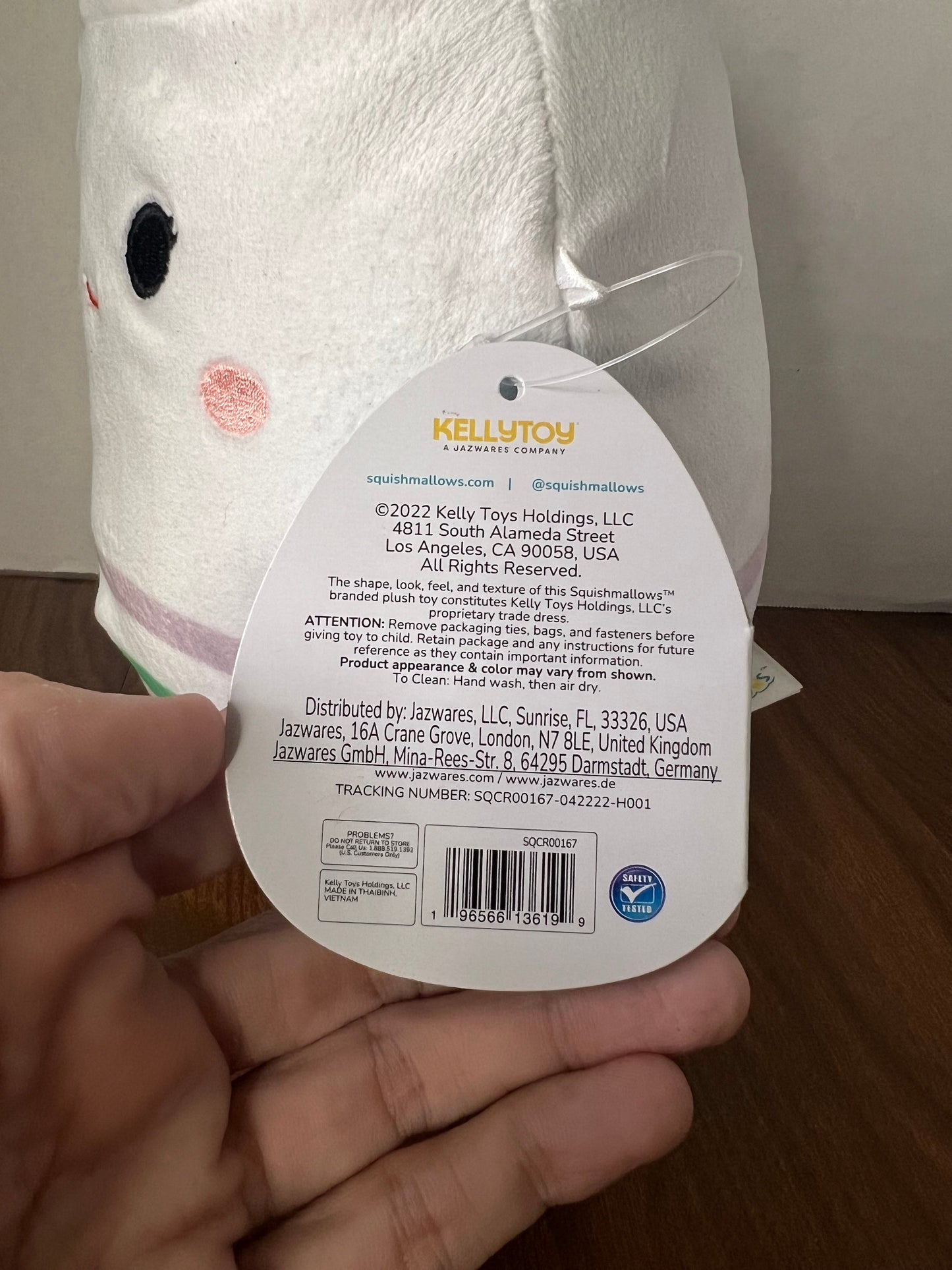 Squishmallows 7.5" Lupi The Cereal Bowl - 2022 Kellytoy