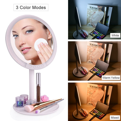LED Makeup Mirror with 7x Magnifying Makeup Vanity