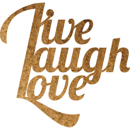 Live Laugh Love - Metal Wall Art
