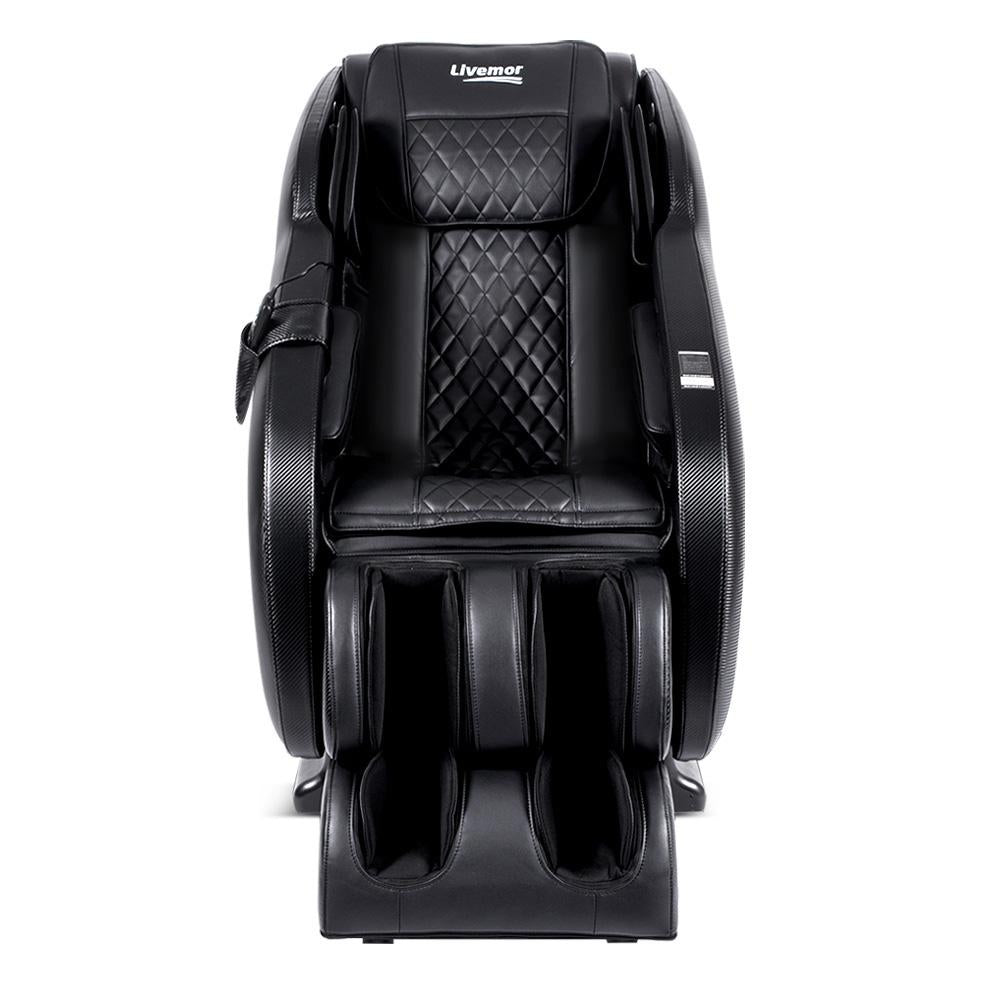 Livemor Electric Massage Chair SL Track Full Body Air Bags Shiatsu