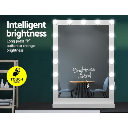 Embellir Hollywood Makeup Mirror With Light 15 LED Bulbs Vanity