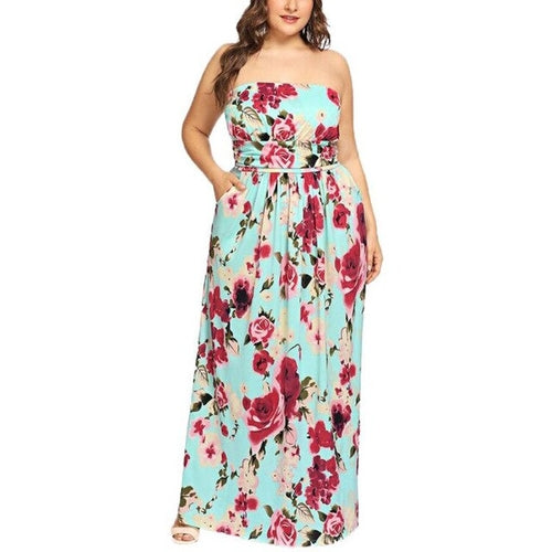 Maternity  Plus Size Holiday Off Shoulder Long