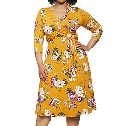 Maternity Plus Size Women's Dresses Autumn Dress