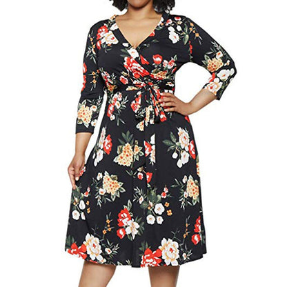 Maternity Plus Size Women's Dresses Autumn Dress