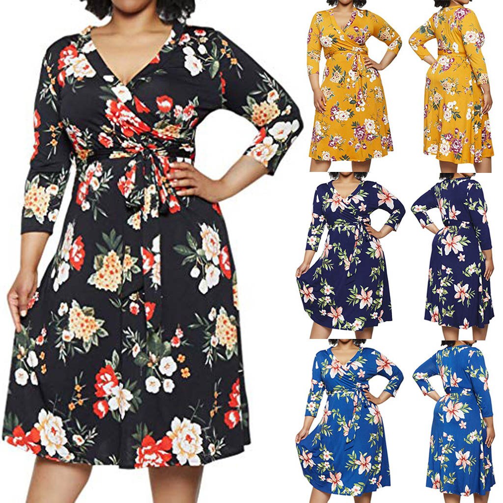 Maternity Plus Size Women's Dresses Autumn Dress