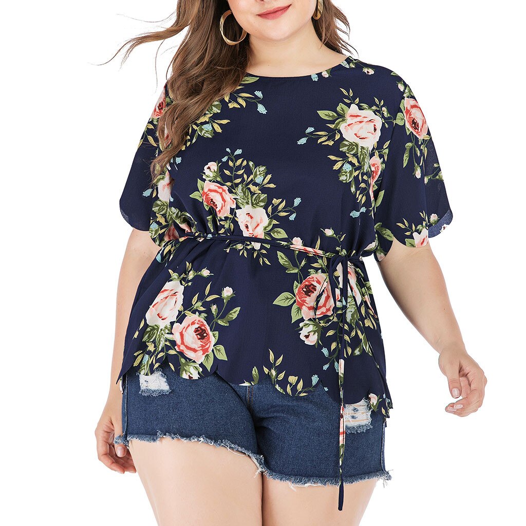 Maternity Women Plus Size Casual Print Ladies T