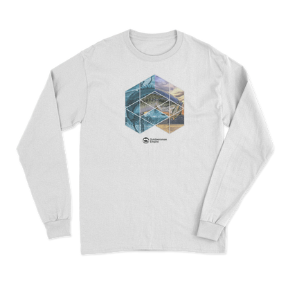 Fishing Geometry' Long Sleeve T-Shirt