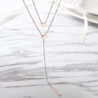 Layered Lariat Necklace