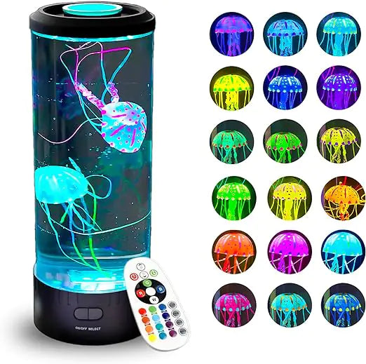 Electric Jellyfish Lava Lamp
