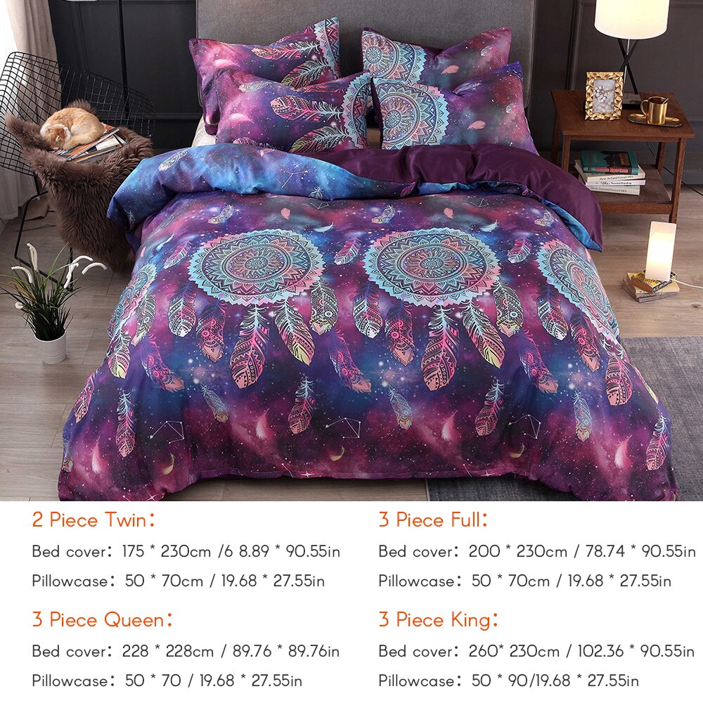 King Size Bedding Set Soft Bedding Set 3D