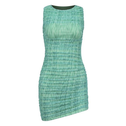Woman With Lining 2 Layers Sexy Bodycon Dress