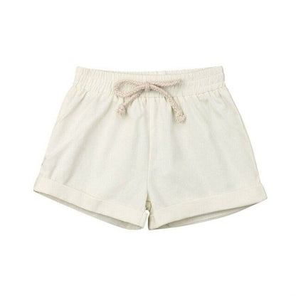 Kid's Harem Linen Shorts