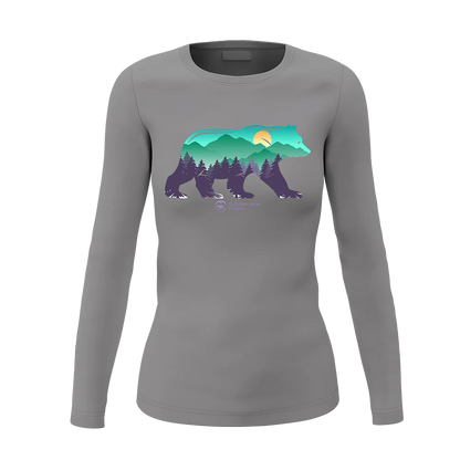 Bear Women Long Sleeve Shirt