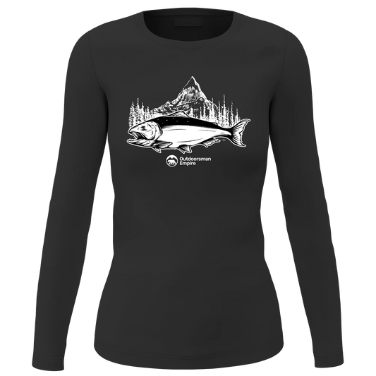 Fishing Mountain' Long Sleeve for Women