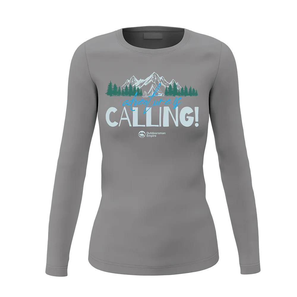 Adventure Camping Women Long Sleeve Shirt