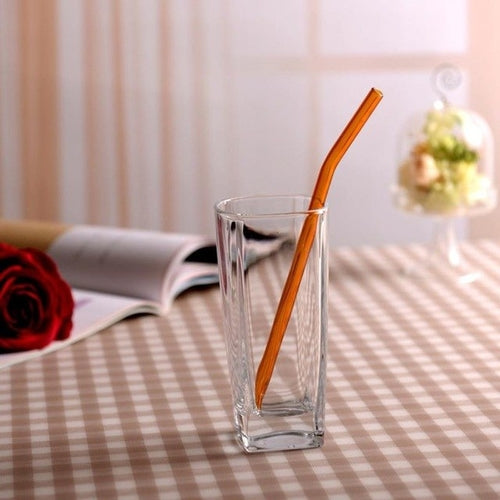 Reusable Glass Straws Smoothie Drinking Straws for