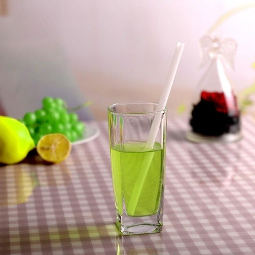 Reusable Glass Straws Smoothie Drinking Straws for