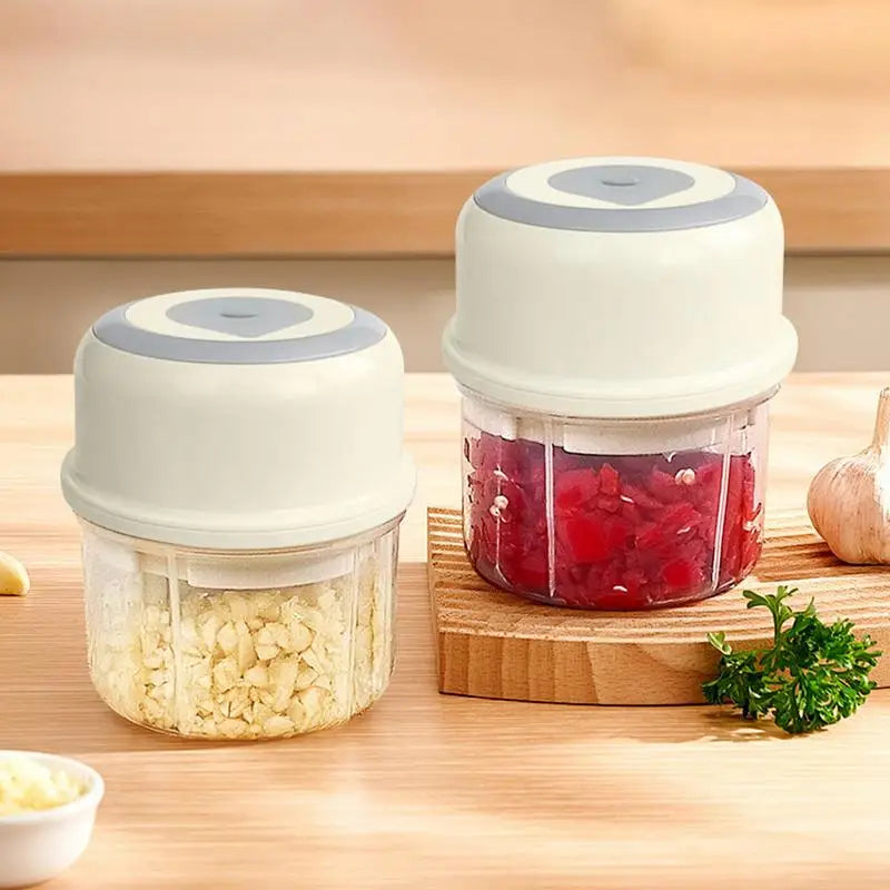 Mini Garlic Chopper Wireless Onion Food Prep Machine 250ml