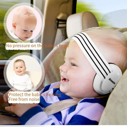 Baby Earmuff Mini-headset Adjustable Noise-proof Ear Protection Kids'